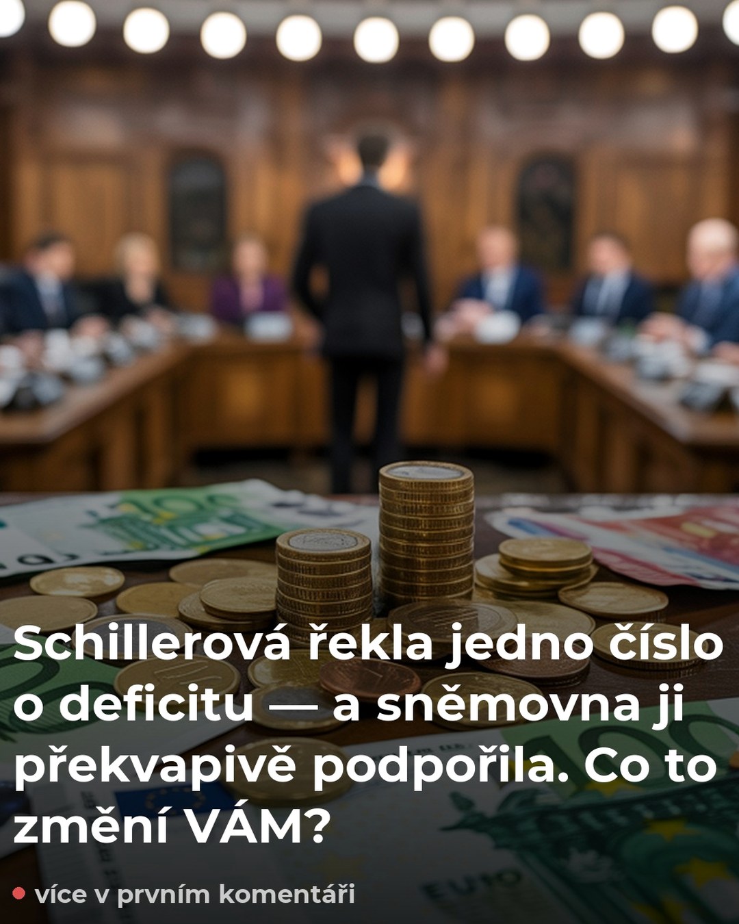 Schillerová řekla jedno číslo o deficitu — a sněmovna ji překvapivě podpořila. Co to změní VÁM?