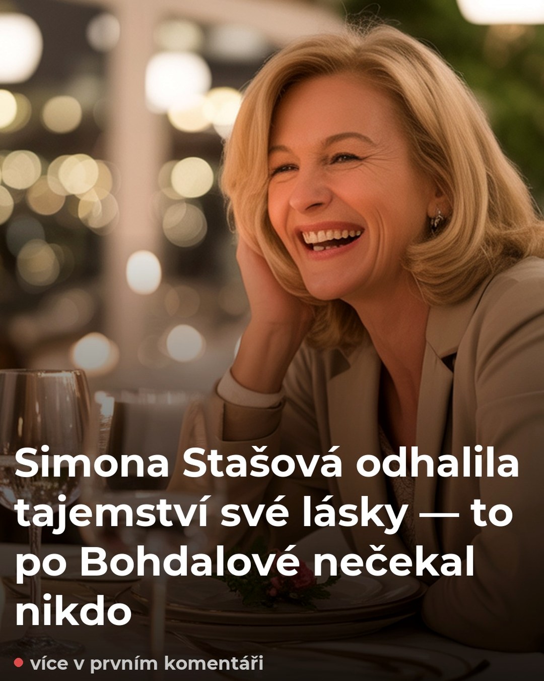 Simona Stašová odhalila tajemství své lásky — to po Bohdalové nečekal nikdo