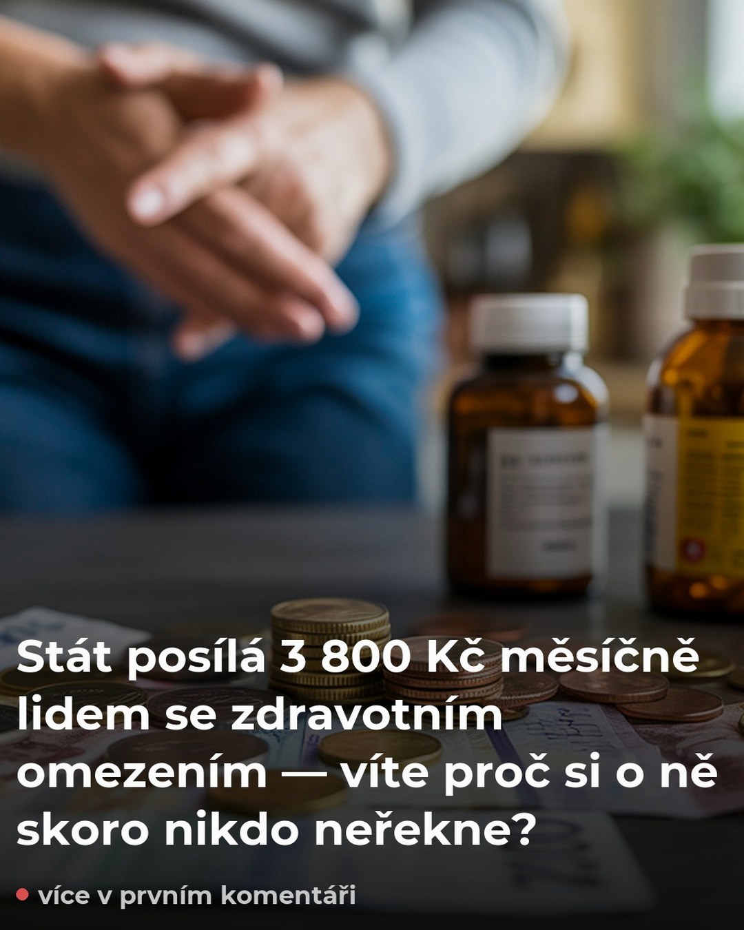 Stát posílá 3 800 Kč měsíčně lidem se zdravotním omezením — víte proč si o ně skoro nikdo neřekne?