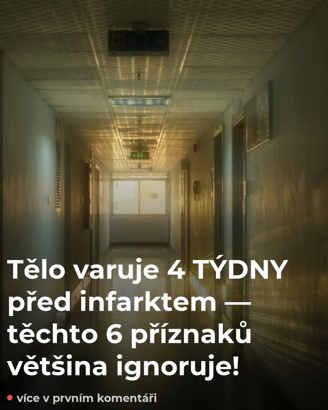 Tělo varuje 4 TÝDNY před infarktem — těchto 6 příznaků většina ignoruje!