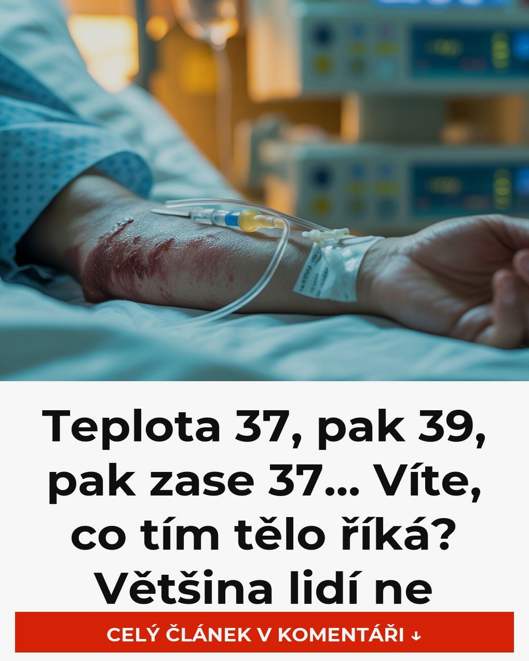 Teplota 37, pak 39, pak zase 37… Víte, co tím tělo říká? Většina lidí ne