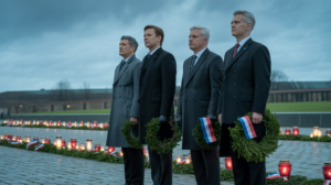 Terezín: čtyři rivalové vedle sebe — gesto jednoho z nich všechny umlčelo