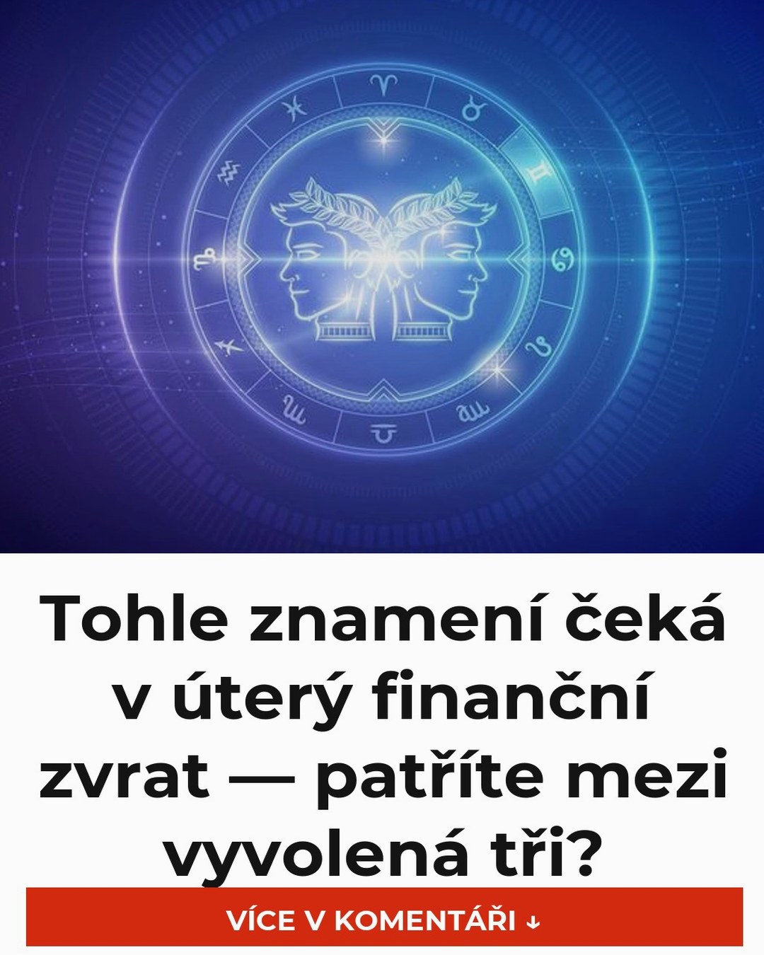 Tohle znamení čeká v úterý finanční zvrat — patříte mezi vyvolená tři?