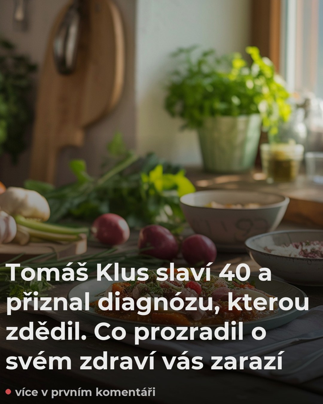 Tomáš Klus slaví 40 a přiznal diagnózu, kterou zdědil. Co prozradil o svém zdraví vás zarazí