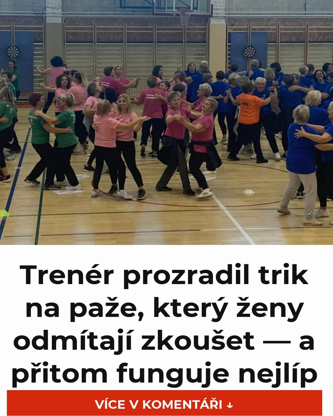 Trenér prozradil trik na paže, který ženy odmítají zkoušet — a přitom funguje nejlíp