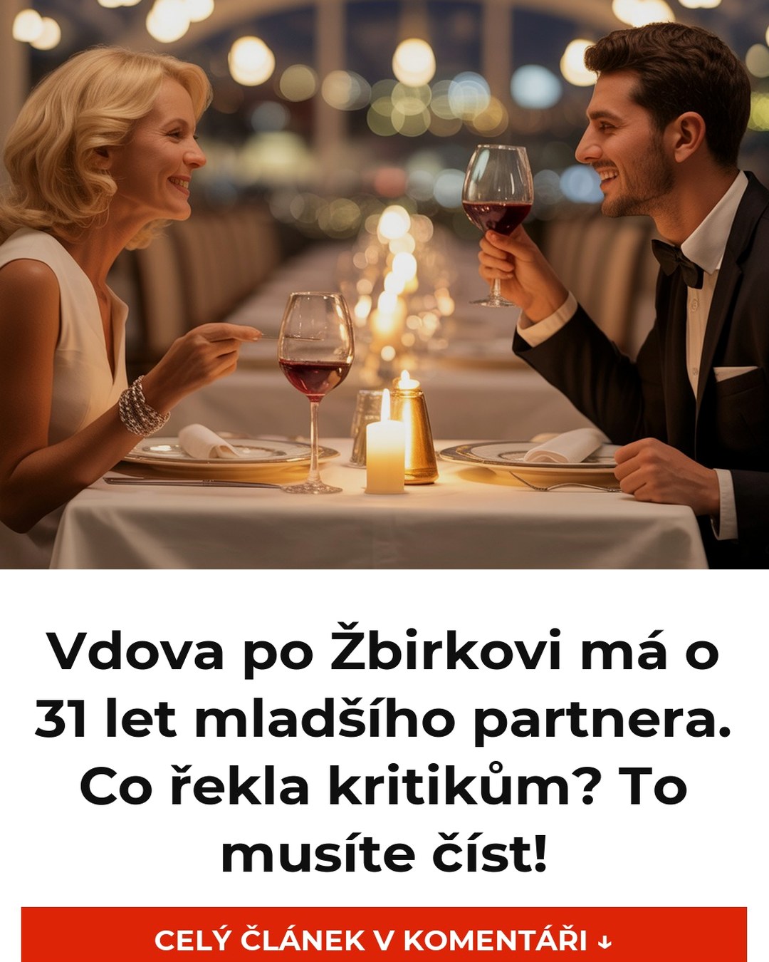 Vdova po Žbirkovi má o 31 let mladšího partnera. Co řekla kritikům? To musíte číst!