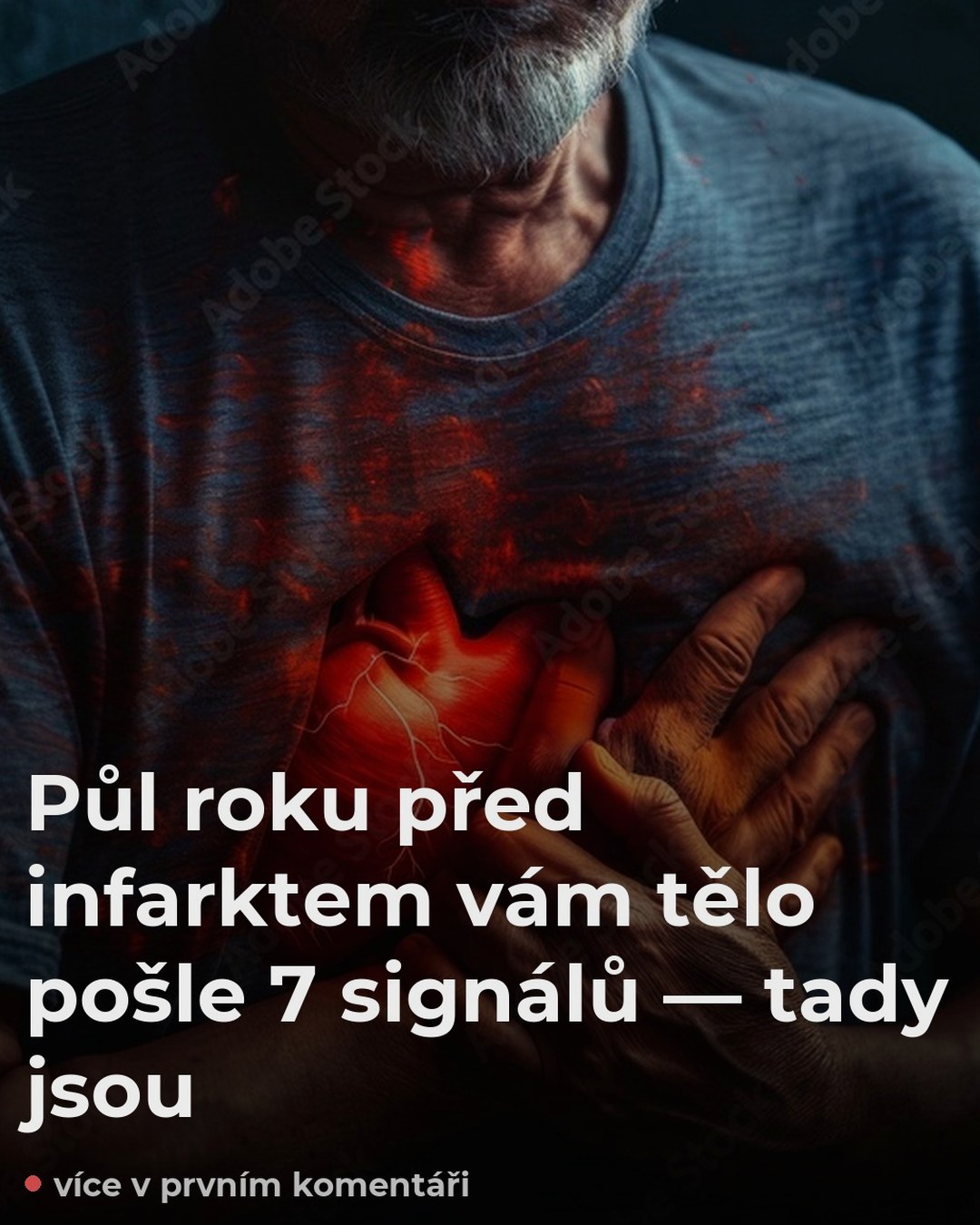 Tělo varuje 6 měsíců před infarktem! Těchto 7 příznaků většina přehlíží