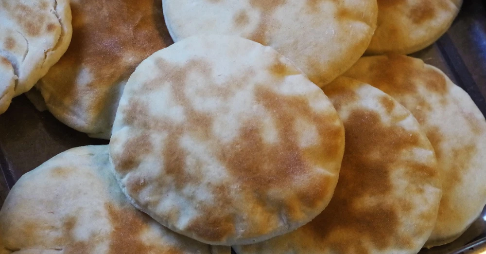 Domácí pita chléb bez kynutí – hotový za 30 minut