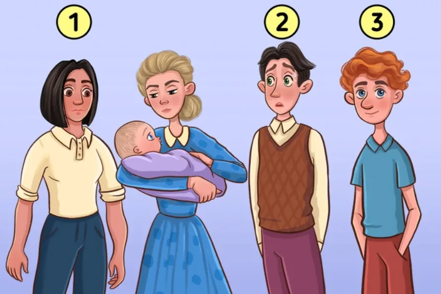 Dokážete to za 10 sekund? Uhádněte, který muž je otcem dítěte