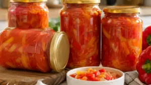 Babiččino zavařované lečo – recept na celou zimu