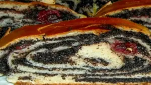 Babiččin makový závin z kynutého těsta – poctivý recept
