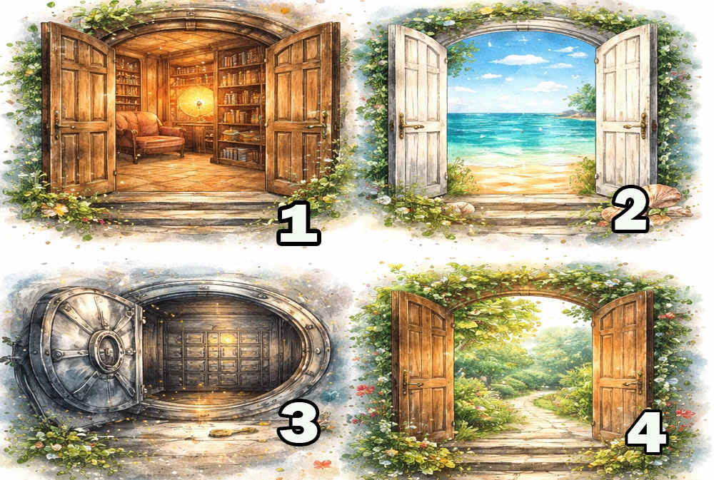 Test osobnosti: Které dveře si vyberete? Vaše volba toho prozradí víc, než čekáte