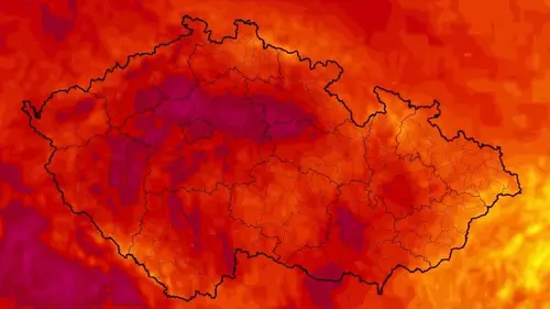 Vedra útočí znovu: teploty mohou vystoupat až ke 40 °C, varuje ČHMÚ