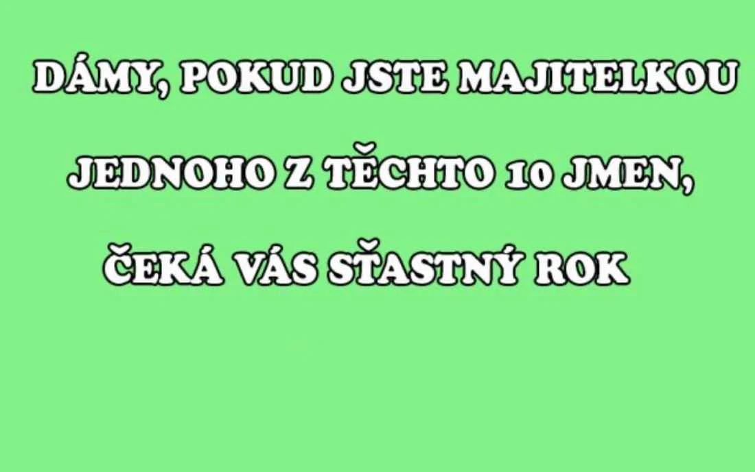 10 dívčích jmen, která přináší štěstí: Patří mezi ně to vaše?