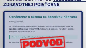 Podvodníci sa vydávajú za zdravotnú poisťovňu: Falošný preplatok ako návnada pre dôverčivých Slovákov