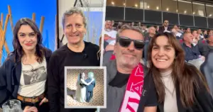 David (67) a Sarah Prachařovi (36) poprvé jako manželé: jak vypadají líbánky hereckého páru