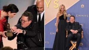 Michael J. Fox dojal ceny Emmy: z invalidního vozíku převzal cenu a rozplakal Kidman i Forda