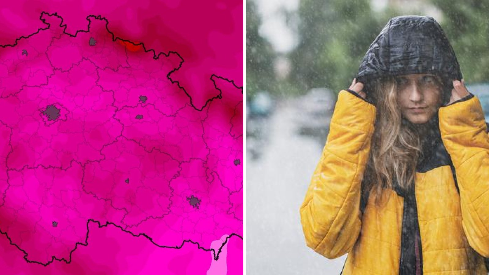 Na Česko se žene studená fronta: teploty padají i pod bod mrazu, přijdou bouřky