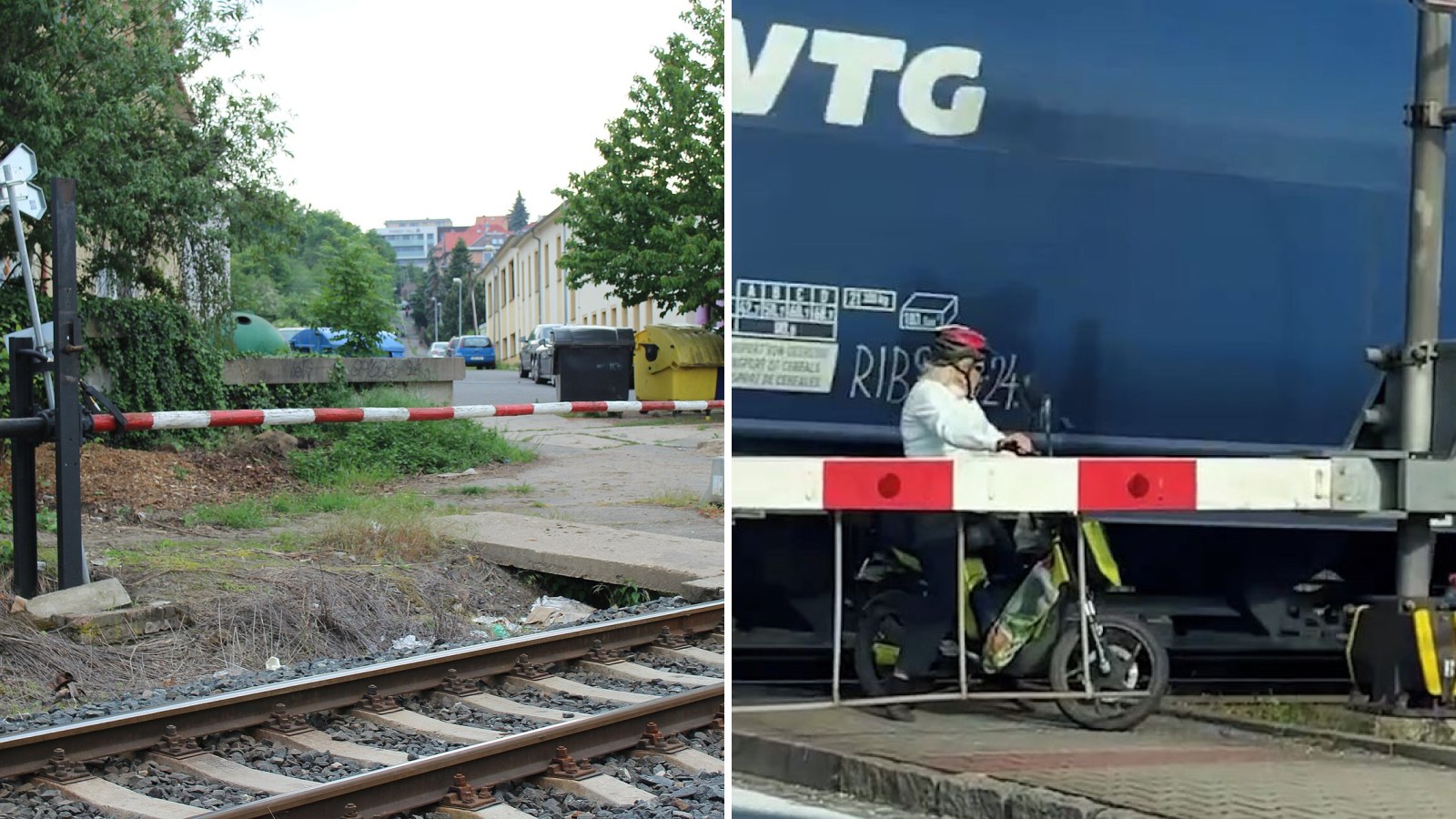 Závory ji uvěznily na přejezdu ve Vendryni: Vlak jí prosvištěl za zády! Záběry z místa mrazí