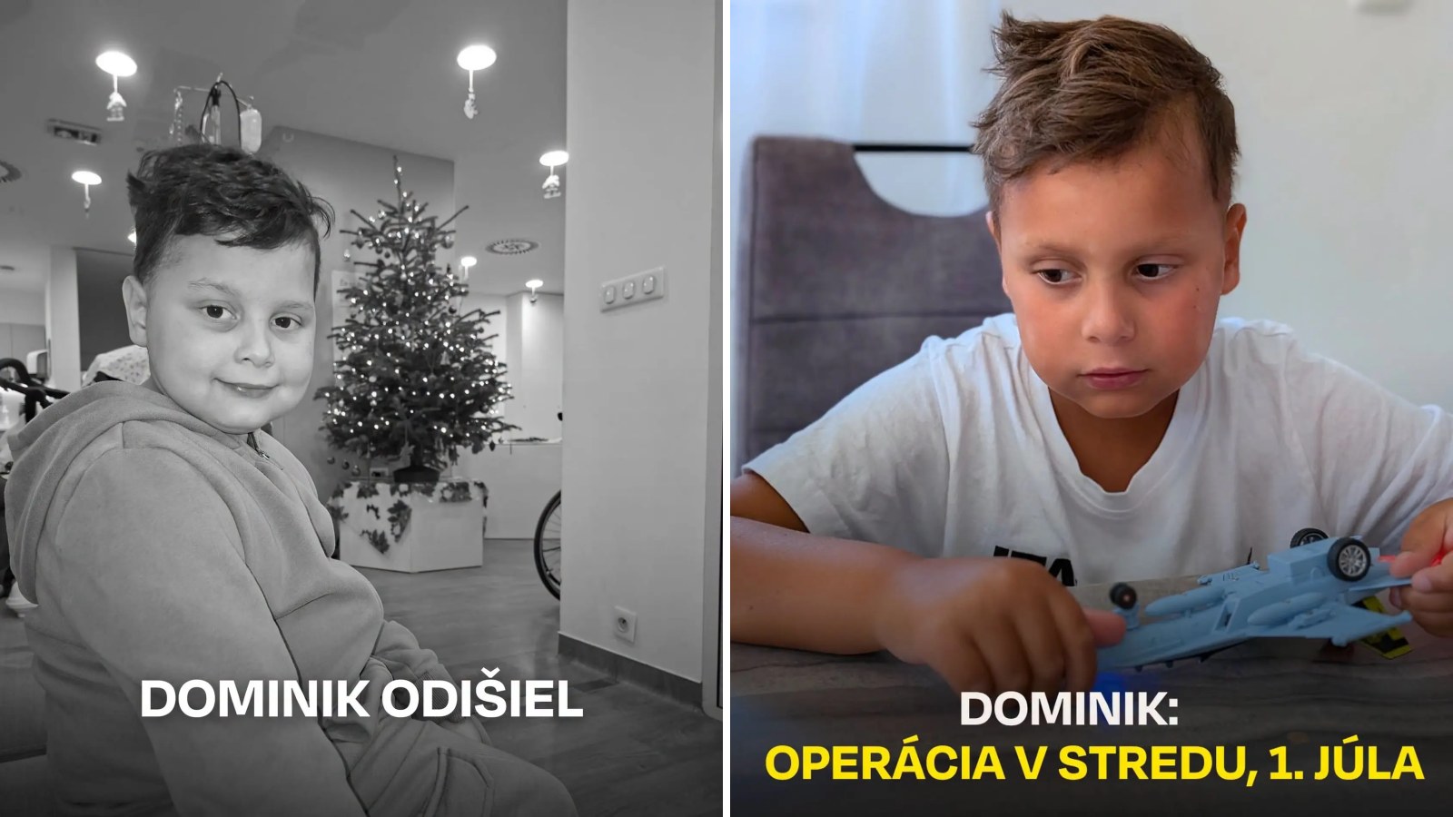 Zomrel sedemročný Dominik, ktorý bojoval s nádorom mozgu: Slovensko smúti