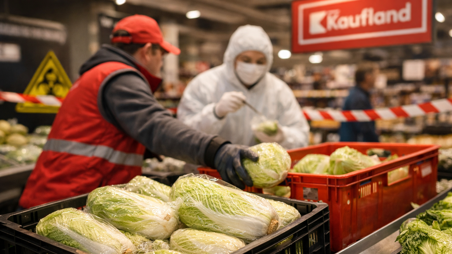 Kaufland stáhl pekingské zelí: inspekce v něm našla zakázaný pesticid! Šlo o trojnásobné překročení limitu – koupili jste ho taky?