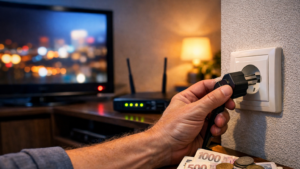 Vypínáte televizi a router na noc? Pokud ne, platíte ročně stovky korun zbytečně! Tenhle jednoduchý zvyk vás zachrání